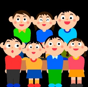 children singing