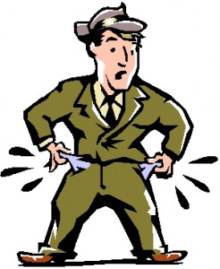 bankrupt man