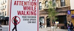 New Jersey Wants to Give Tickets for Texting While Walking