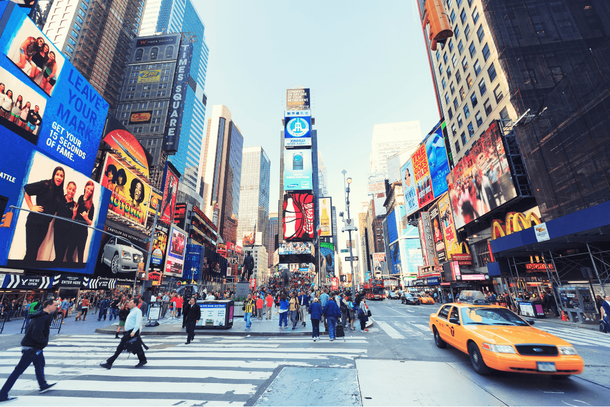 New York City Street Crossing
