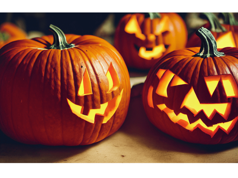 Carved Halloween Pumpkins